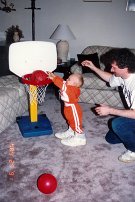 19910527 Basketball with Dad null