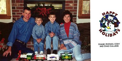 1998 Christmas Card null