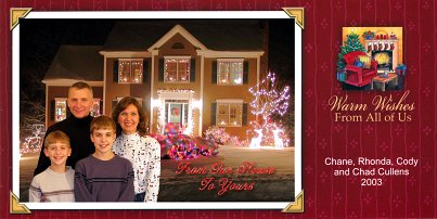 Christmas Card - 2003 null