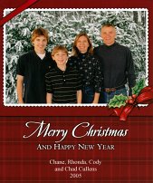2005 Christmas Card null
