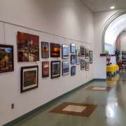 Our exhibit at Municipal Center and Lions Club Shot