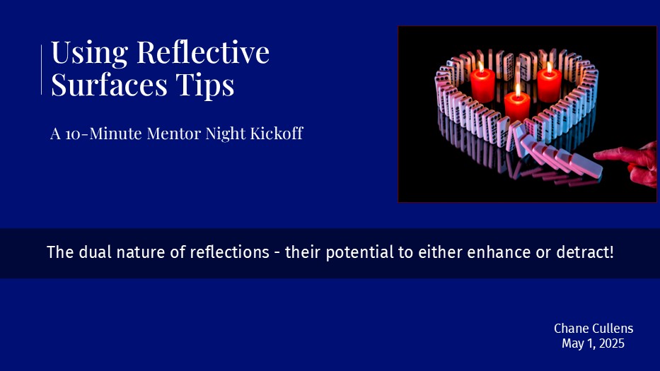 Using Reflective Surfaces for Flagpole Photographers Camera Club