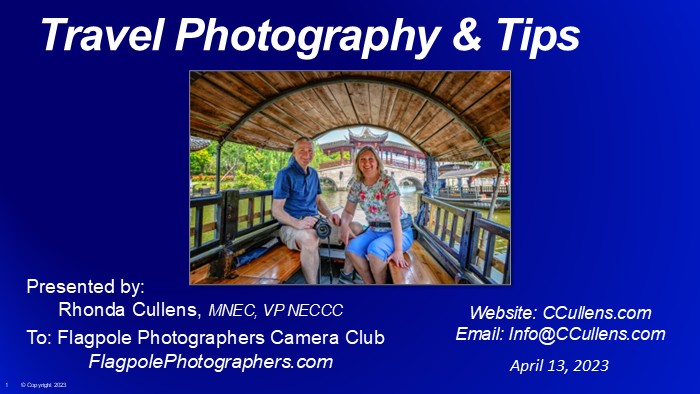 Travel Photography & Tips for Flagpole Photographers Camera Club
