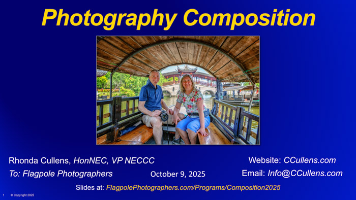 Photography Composition for Flagpole Photographers Camera Club